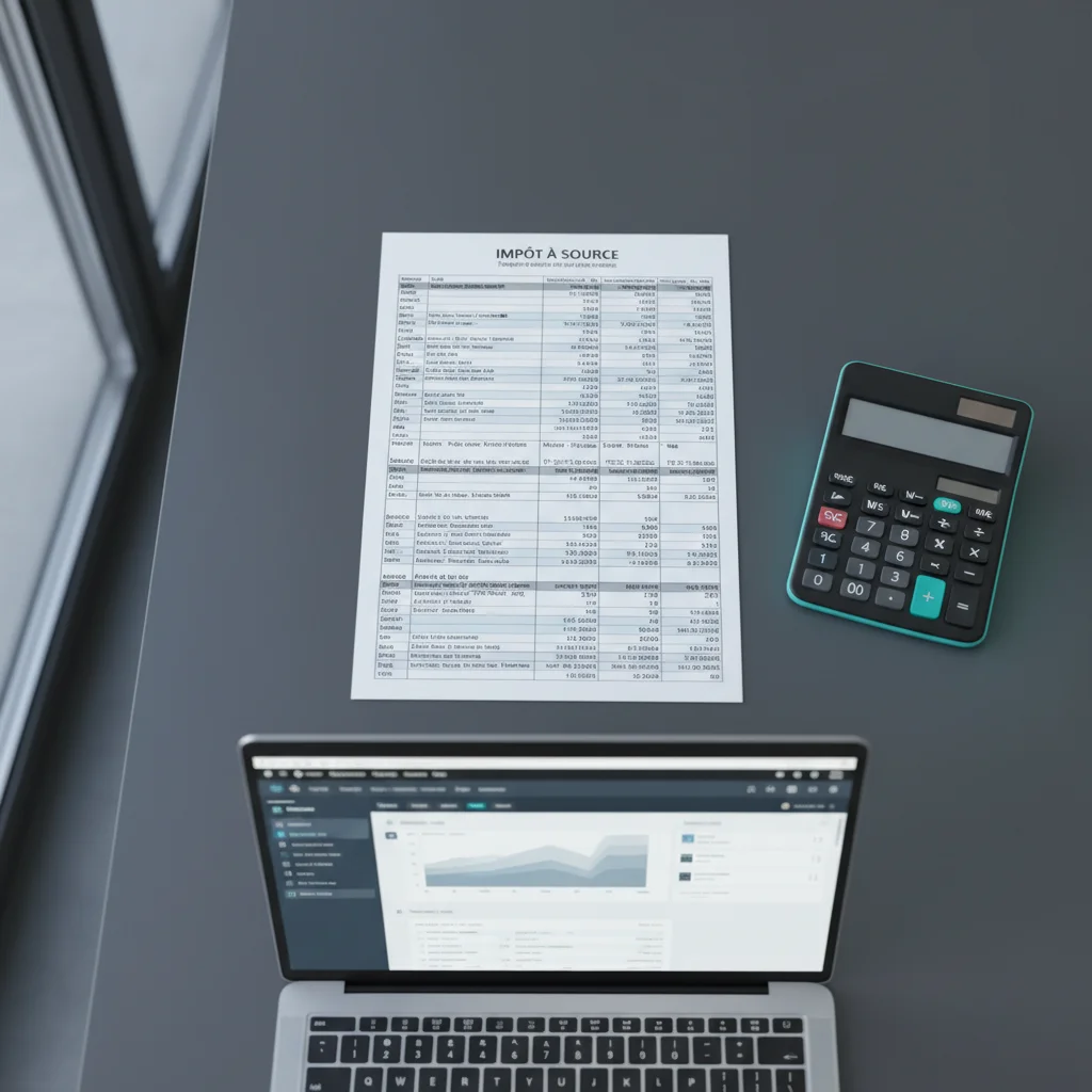 Impot a la source - rectification & TOU